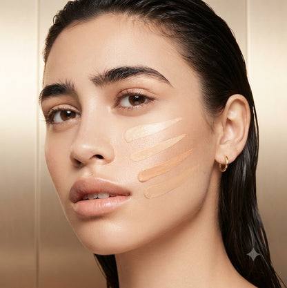 Natural Brightening 4 Shades Face Concealer, Coverage Concealer for Dark Circles, Daily Facial Makeup 5g/0.18fl.oz