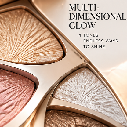 PRISMATIC LUMINOSITY PALETTE – Multi-Dimensional Highlighter, Blurs & Refines, Corrects & Enhances, Lightweight Texture with All-Day Luminous Finish