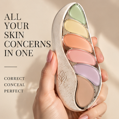 SPECTRUM CORRECTING PALETTE – Multi-Color Correcting Concealer, Balance, Brighten & Perfect, Skin Friendly with Natural Finish & All Day Confidence