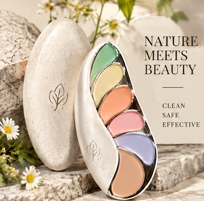 SPECTRUM CORRECTING PALETTE – Multi-Color Correcting Concealer, Balance, Brighten & Perfect, Skin Friendly with Natural Finish & All Day Confidence
