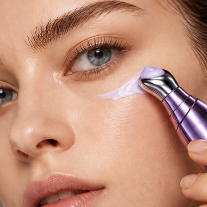 STELLAR GLOW CORRECTING FLUID & APPLICATOR WAND SET – Free Gift Brush Included, Color-Correcting & Brightening Liquid Concealer, Lightweight Radiant Finish