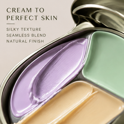 TRI-COLOR CORRECTING BALM – Balance, Natural Radiance, Refine Tone & Even Complexion, Reveal Your True Light with Skin in Harmony Compact