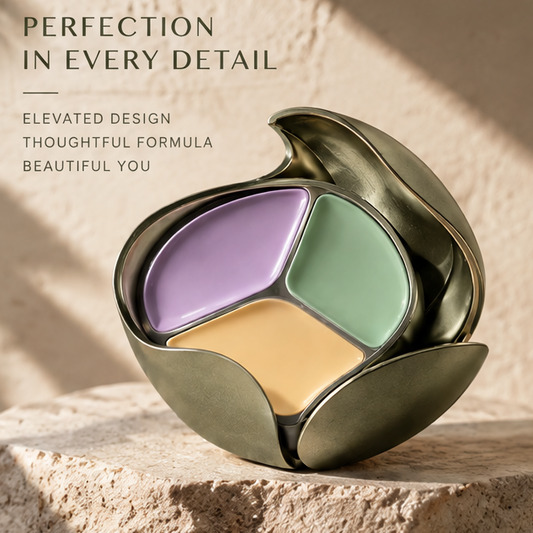 TRI-COLOR CORRECTING BALM – Balance, Natural Radiance, Refine Tone & Even Complexion, Reveal Your True Light with Skin in Harmony Compact