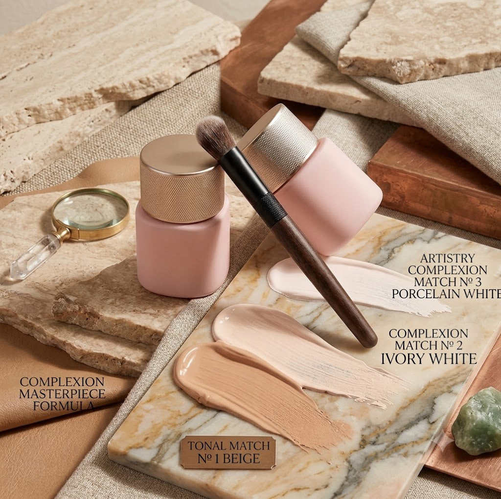Twist-Up Concealer Cream with Integrated Brush 2 Pack, Waterproof Sweatproof Lightweight Face Concealer, Conceal Dark Circles, Blemishes and Lip Dullness for Light & Medium Skin, Ideal Festival & Valentine Gift